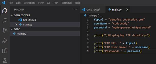 Configuration Files in Python